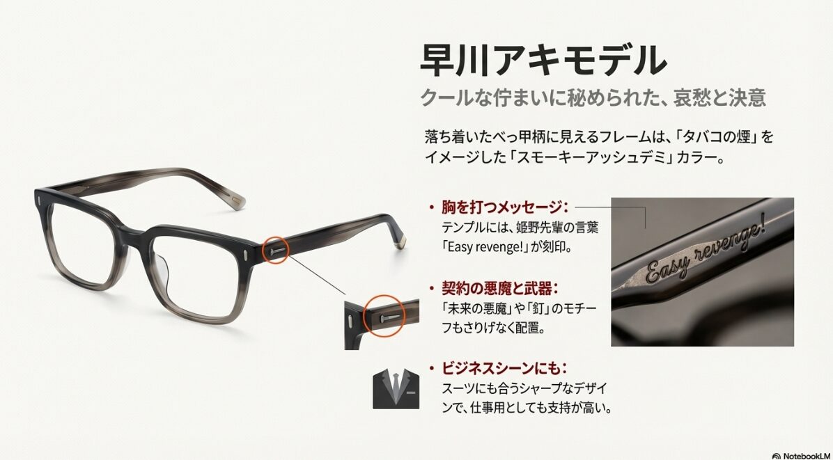 jins チェンソーマン まとめ　早川アキモデル