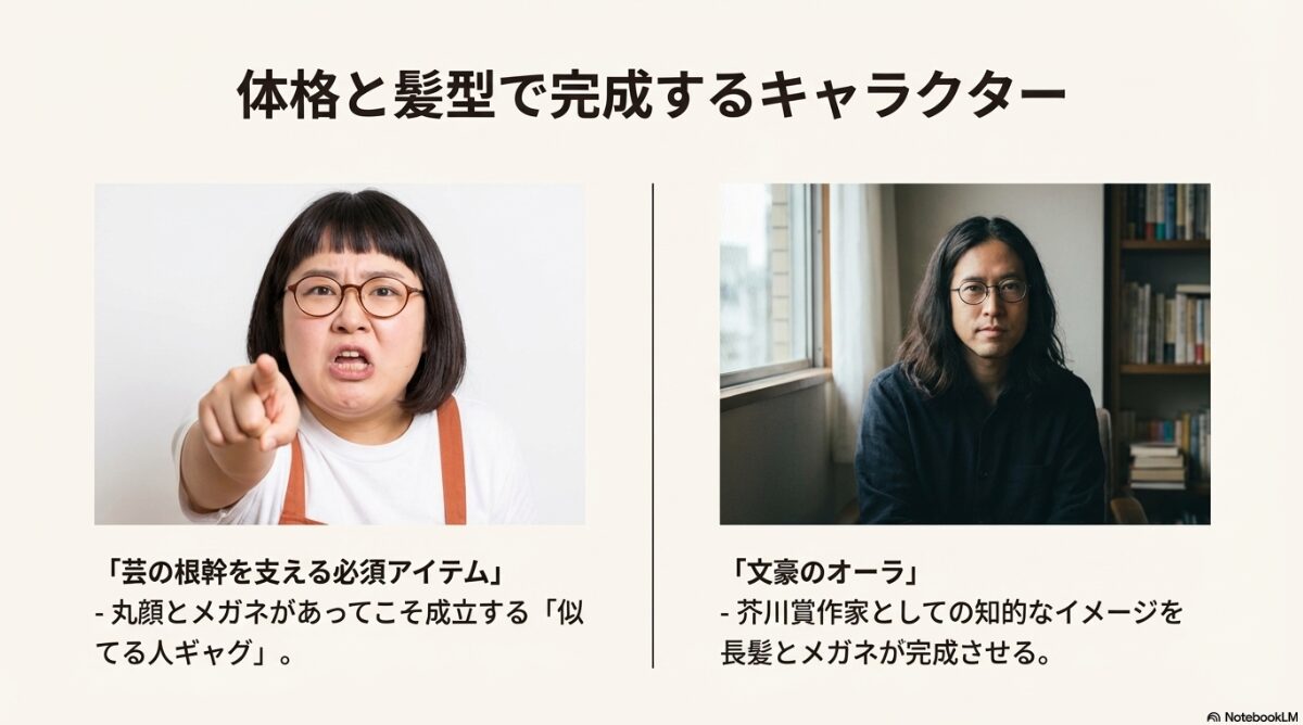 メガネ 芸人 コンビ　デブやロン毛のメガネ芸人