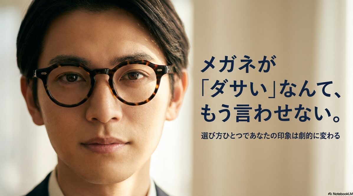メガネ ダサい　メガネがダサいと言わせない！似合う選び方と垢抜け術