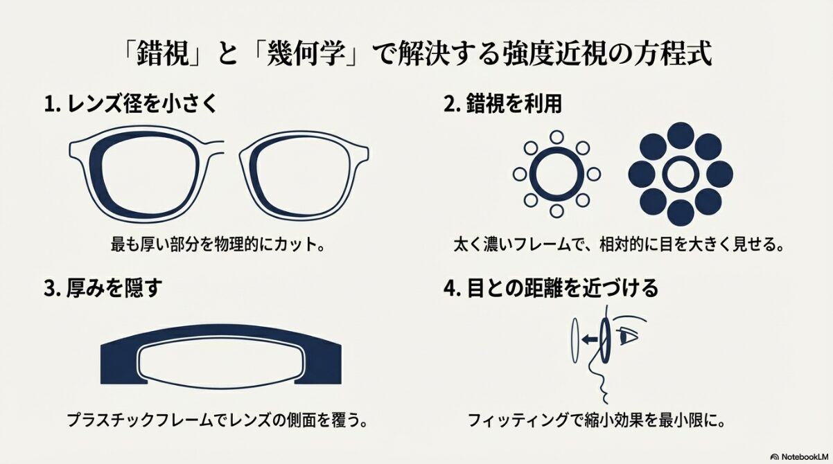 メガネ ダサい　強度近視のメガネがダサい悩みを解決2