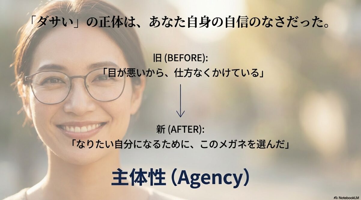 メガネ ダサい　メガネがダサいなんて言わせない自信