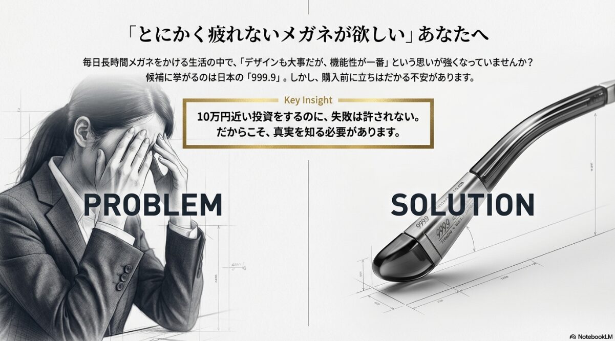 メガネ 9999 評判　メガネの9999の評判は？ダサい噂と痛くない理由を徹底解説2