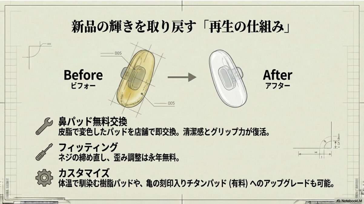 メガネ 9999 評判　10年使える寿命と耐久性の秘密