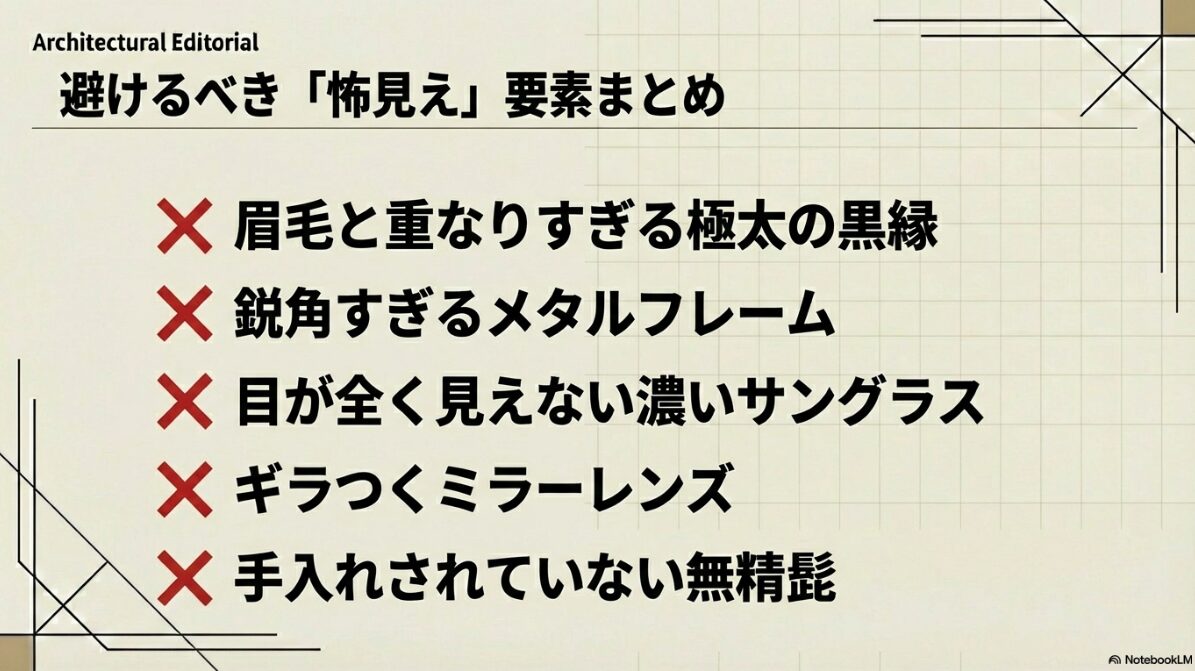 坊主 メガネ 怖い　坊主のサングラス選びと威圧感