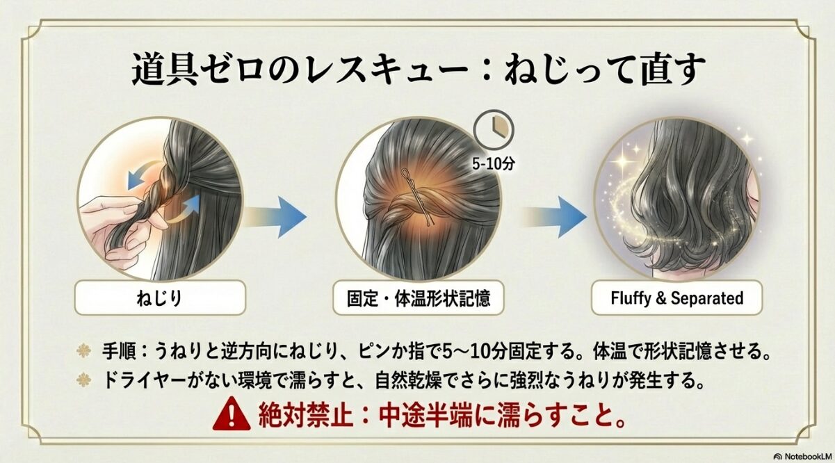 メガネ 前髪 曲がる　道具ゼロで戦う「ピン・リセット法」