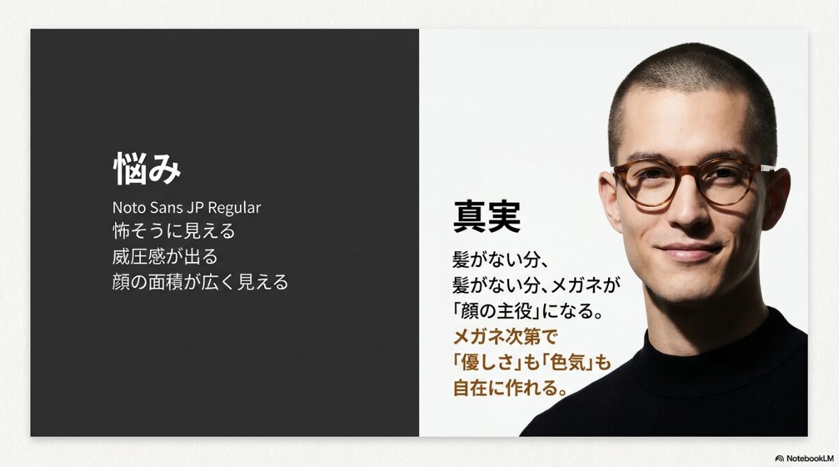 坊主 メガネ 芸能人　坊主×メガネの芸能人から学ぶ！似合う法則とブランド選び2