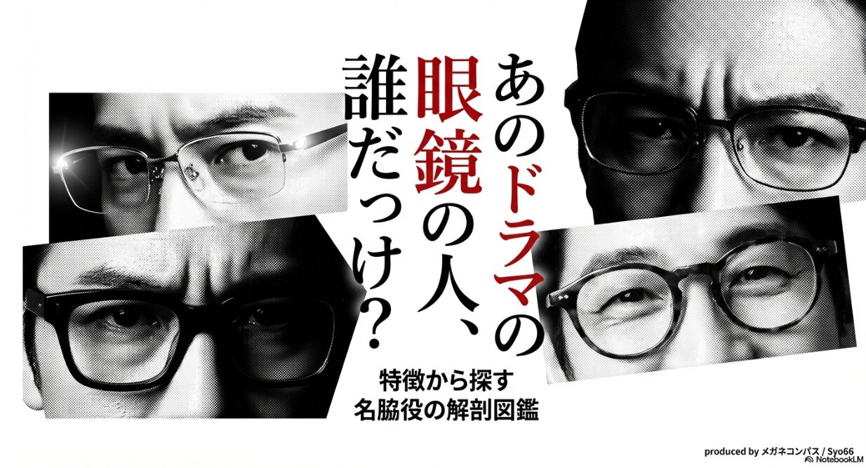 眼鏡 俳優 脇役 名前がわからない　特徴から探す名前がわからない俳優の完全ガイド