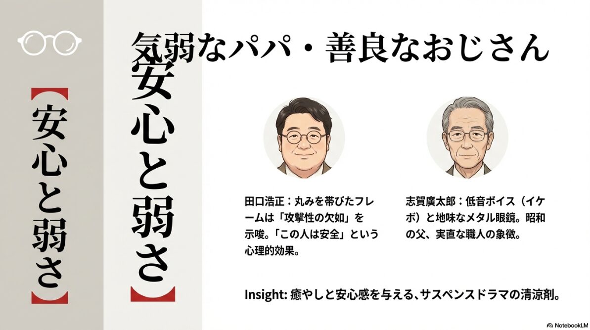 眼鏡 俳優 脇役 名前がわからない　優しそうなおじさん眼鏡俳優の一覧