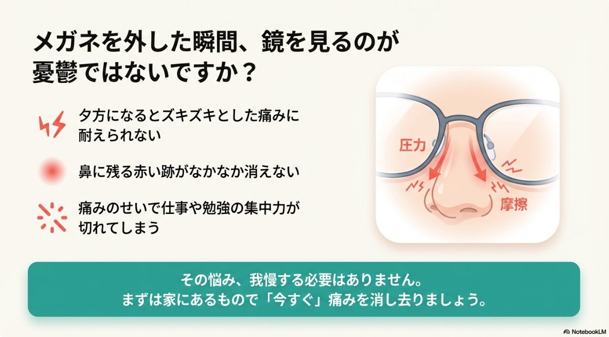 メガネ 鼻に跡がつかない方法 ティッシュ メガネの鼻に跡がつかない方法!ティッシュで今すぐ解決する裏技2