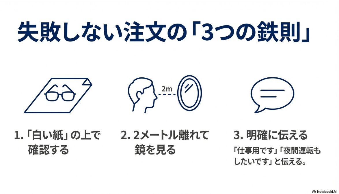 カラーレンズ 度入り 濃度15 ビジネス 失敗しないためのレンズ選びと店舗での注文法