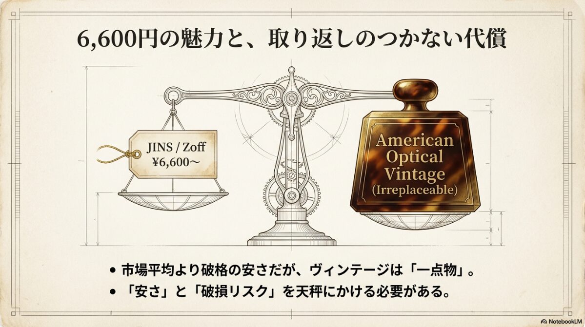 アメリカンオプティカル レンズ交換　JINSでの持ち込みレンズ交換の可否