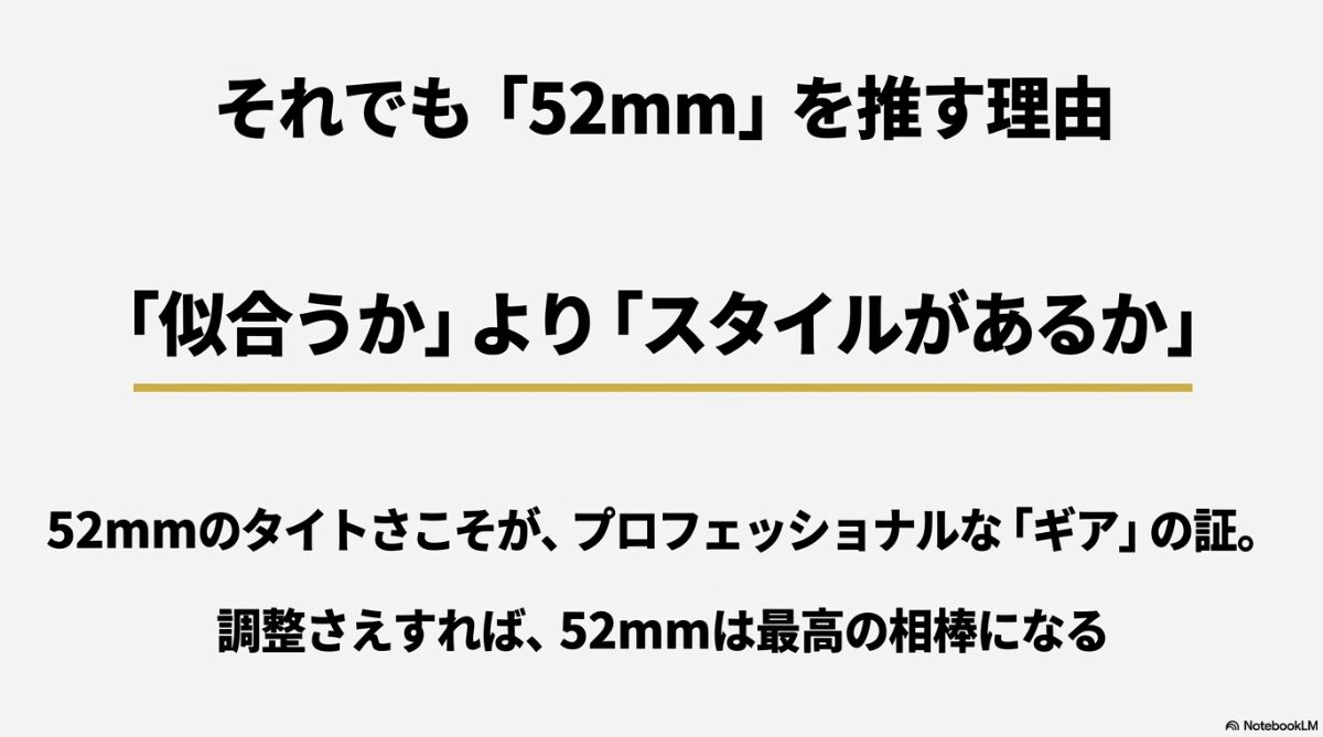 アメリカンオプティカル サイズ感 歴史的真正性を担う52サイズの魅力