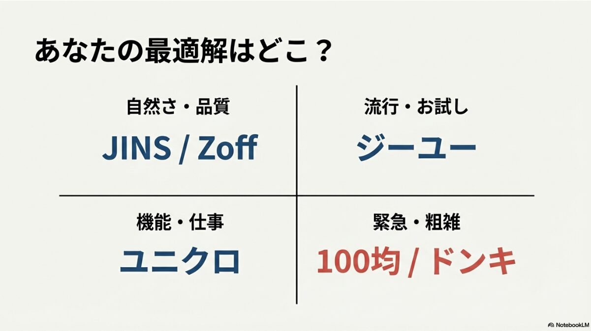 伊達メガネ どこで買う 結論:伊達メガネはどこで買うのが正解か