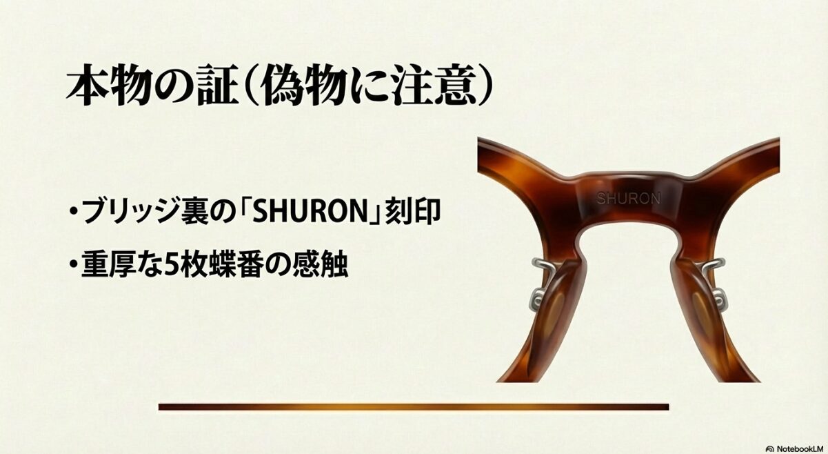 シュロン ロンサー 芸能人　偽物と本物の見分け方と刻印のチェック