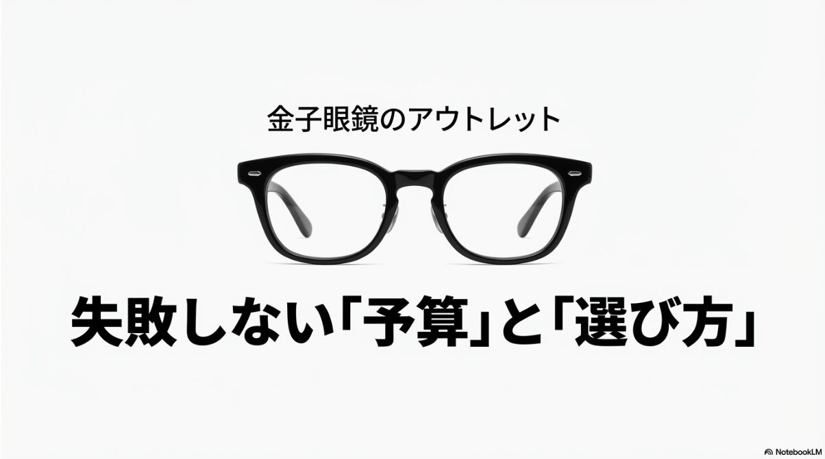 金子眼鏡 アウトレット 値段 金子眼鏡アウトレットの値段はいくら?レンズ代と総額を徹底解説