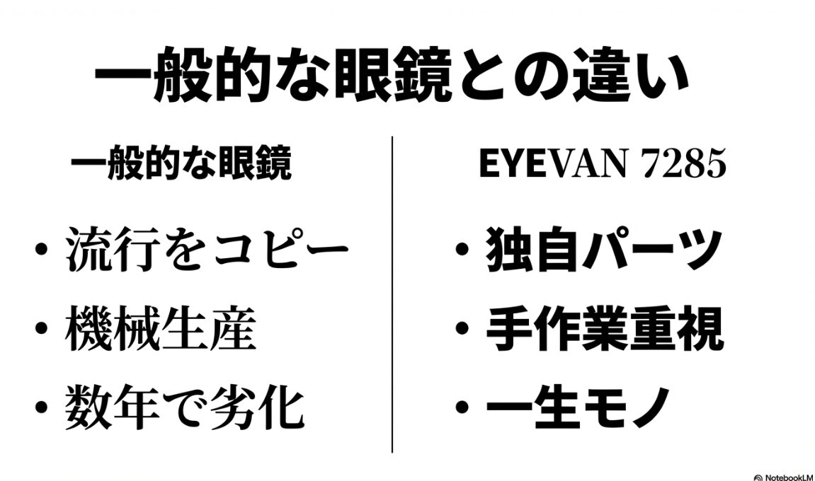 アイヴァン 7285 芸能人　ヴィンテージ着想の163や最新モデルの特徴