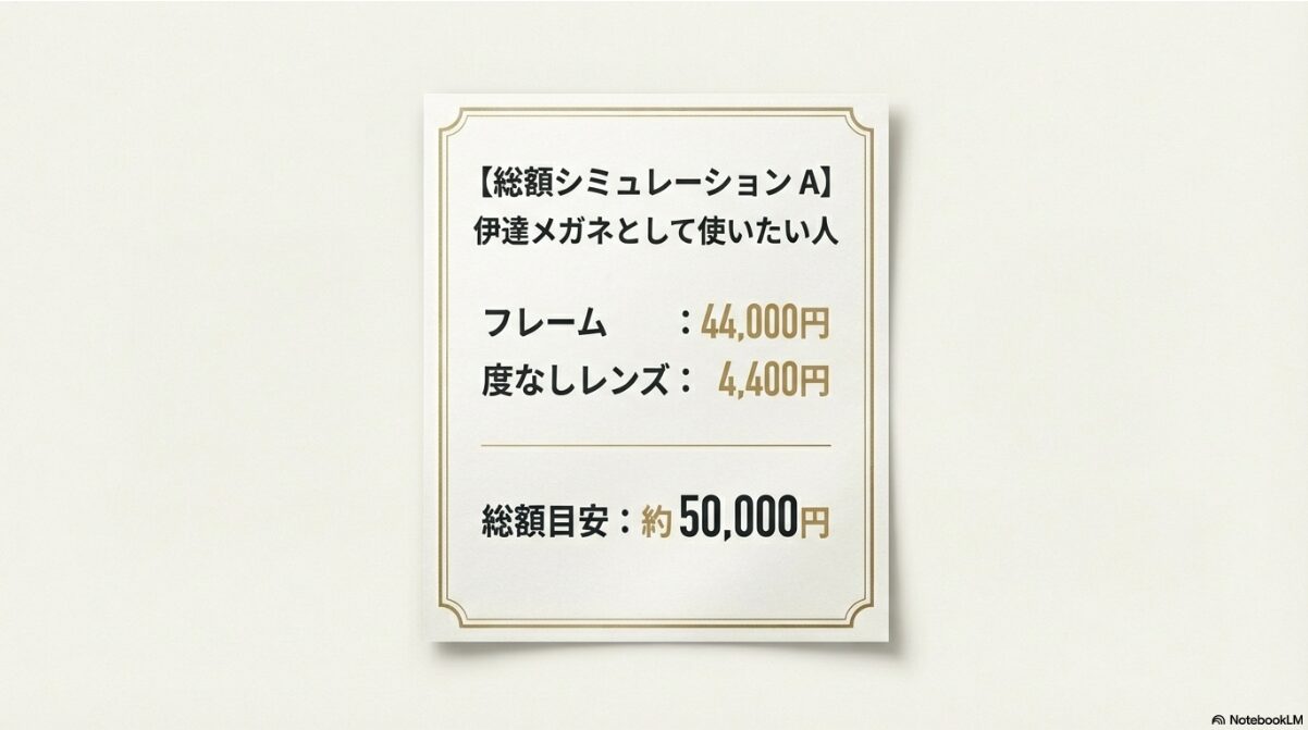 アイヴァン メガネ 値段 レンズ込み パターンA:伊達メガネ・ファッション重視(20代〜30代)