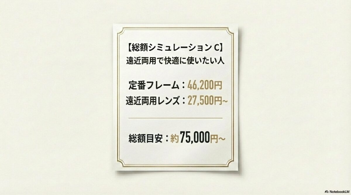 アイヴァン メガネ 値段 レンズ込み 遠近両用レンズを選ぶ場合の費用目安