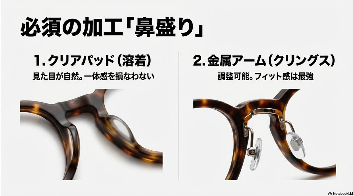 シュロン フリーウェイ　日本人に不可欠な鼻盛り加工とその料金2