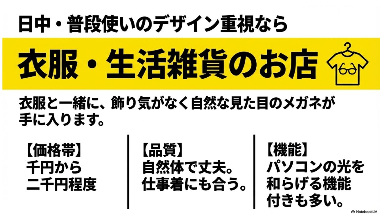 伊達メガネ コンビニ 伊達メガネは無印で買うのもおすすめ