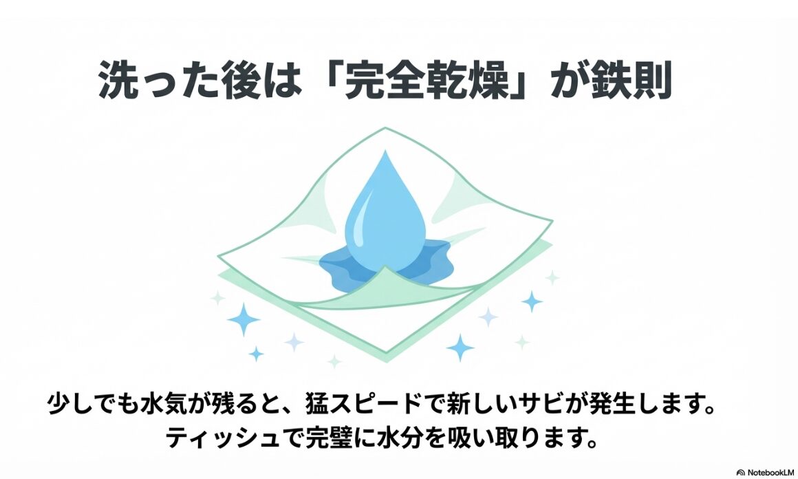 眼鏡 鼻あて 緑　毎日の手入れで緑の錆の発生を防止