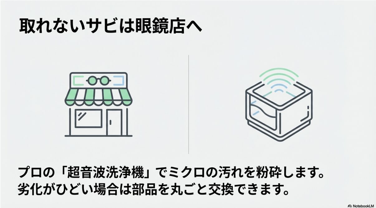眼鏡 鼻あて 緑　眼鏡の鼻あての緑が取れない時の対処法