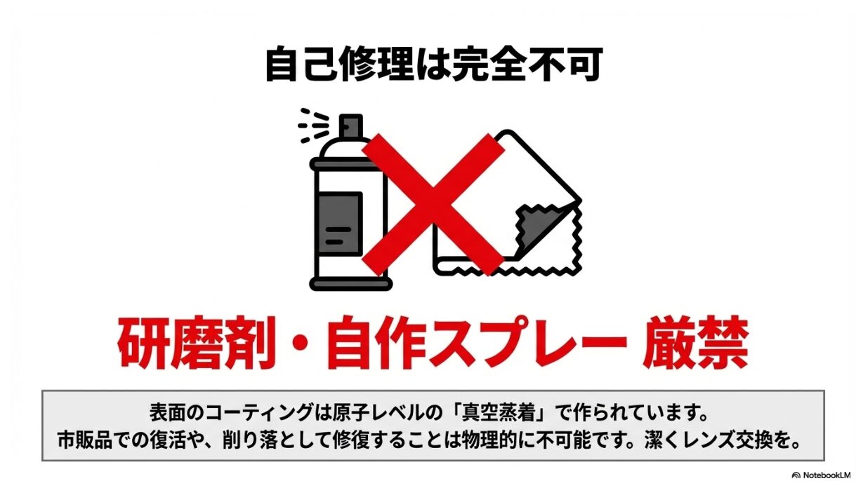 偏光 レンズ 寿命　偏光レンズの寿命は復活できるのか