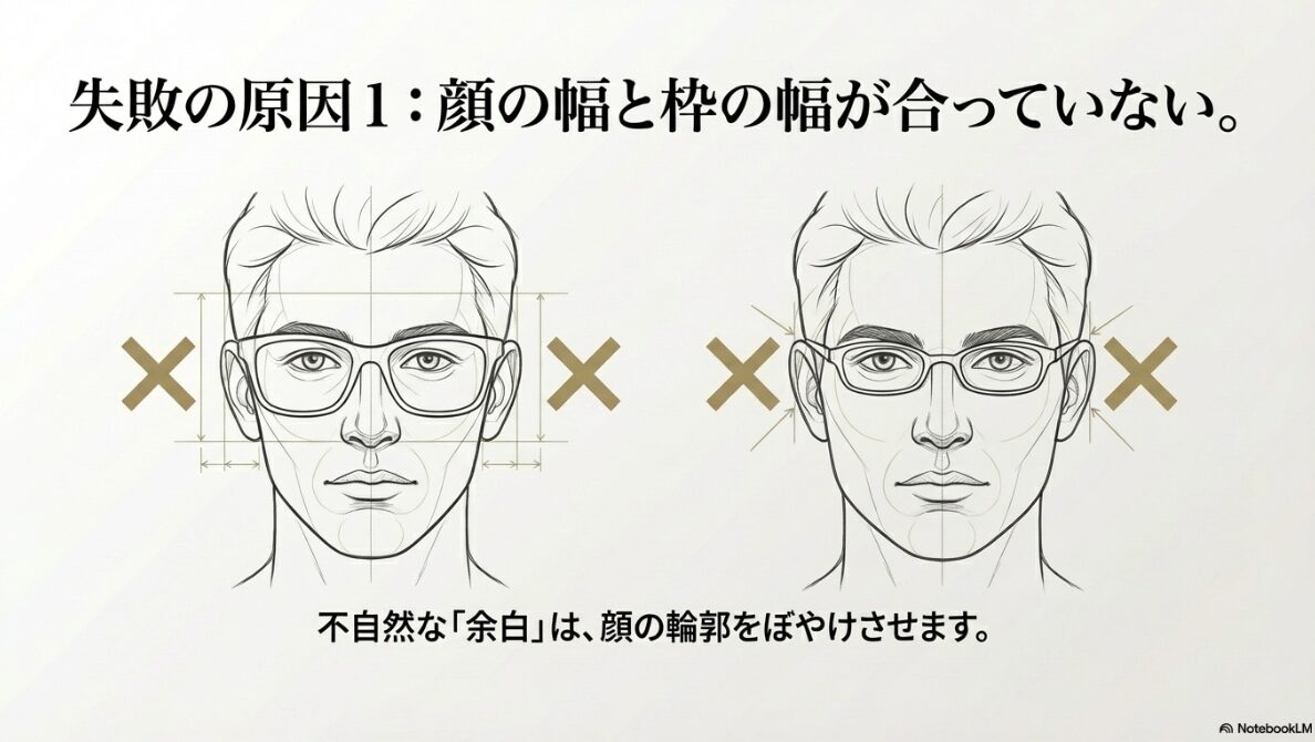 眼鏡 が似合わない イケメン　似合わない人の骨格的な特徴