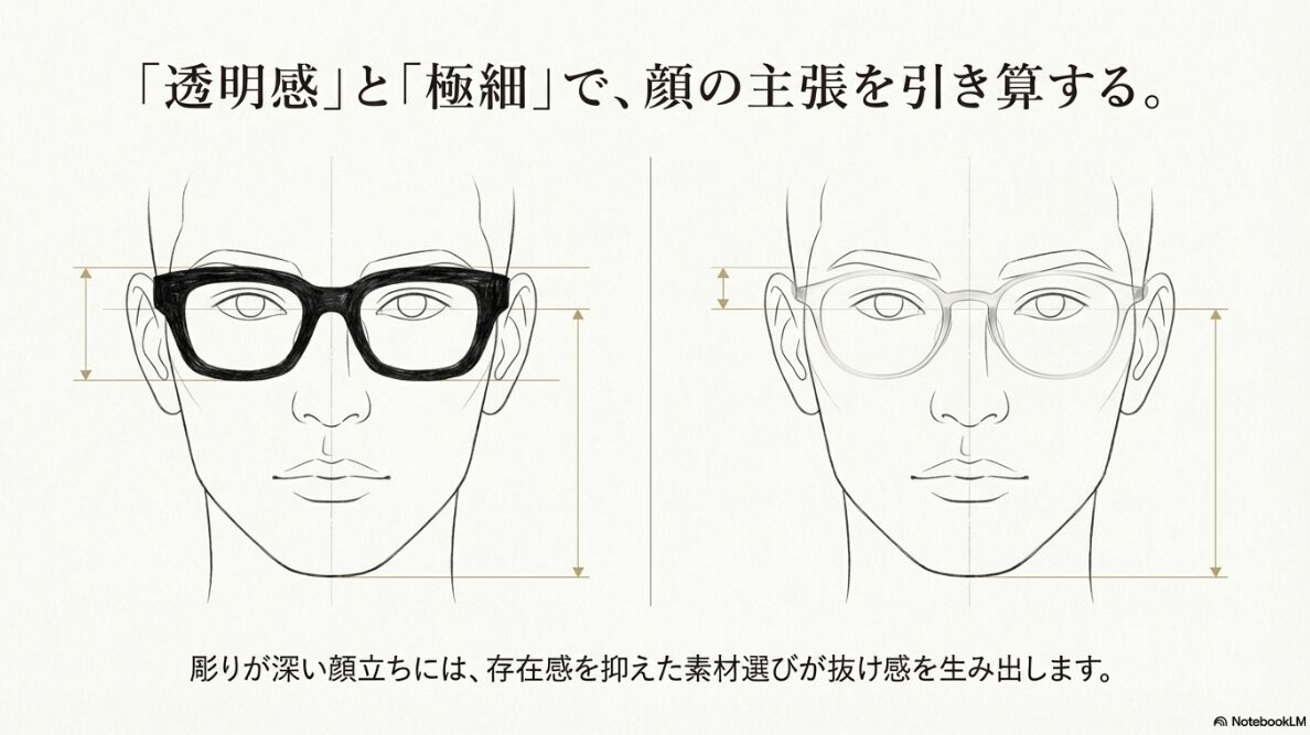 眼鏡が似合わない イケメン　芸能人のような抜け感を作る理由