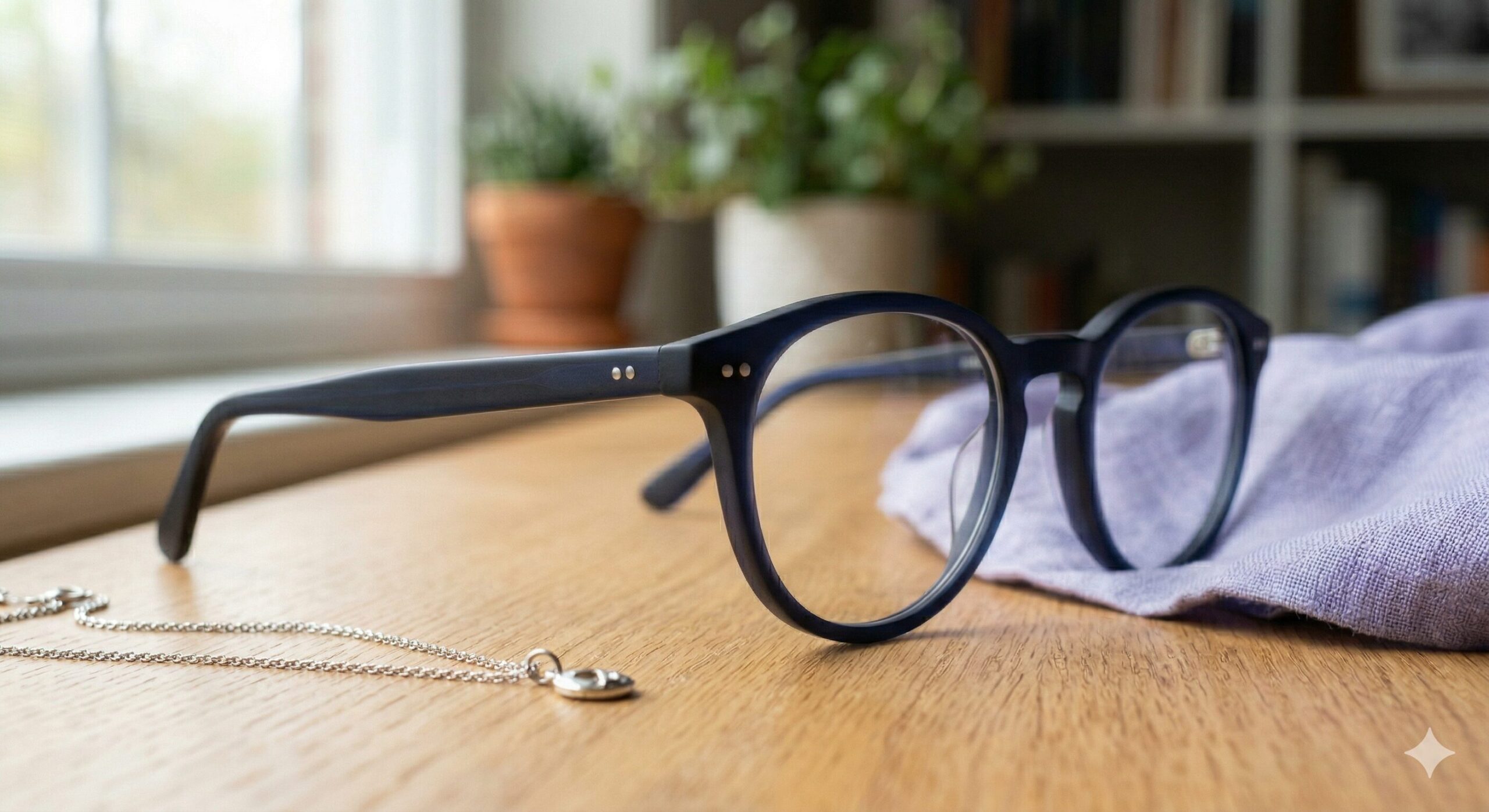 ブルベ 夏 メガネ　黒　トレンドのニュアンスブラックを活用2