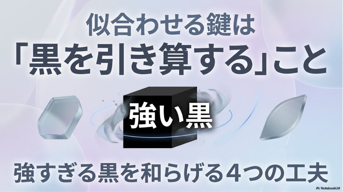 ブルベ 夏 メガネ　黒　ブルベ夏が黒メガネを似合わせる方法