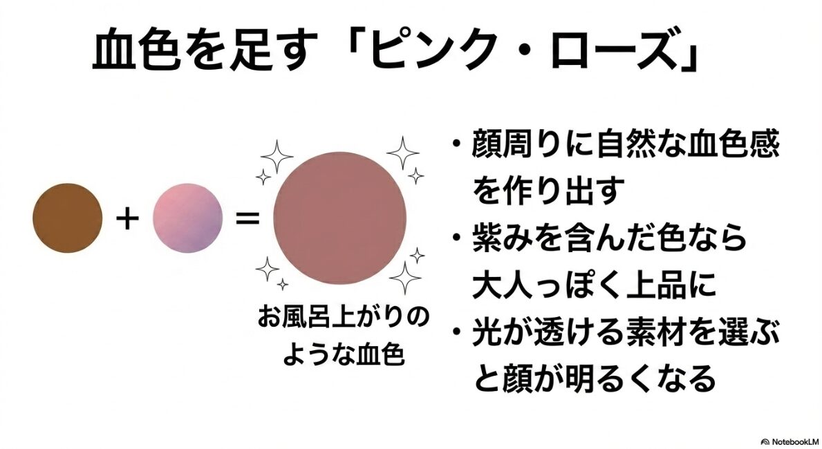 ブルベ 夏 メガネ　ブラウン　ピンクブラウンのメガネでブルベ夏を彩る