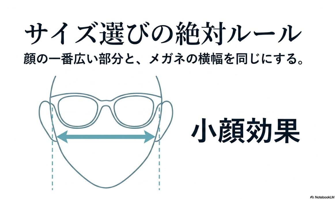 ブルベ 夏 メガネ　色　面長や丸顔を補正するフレームの形2