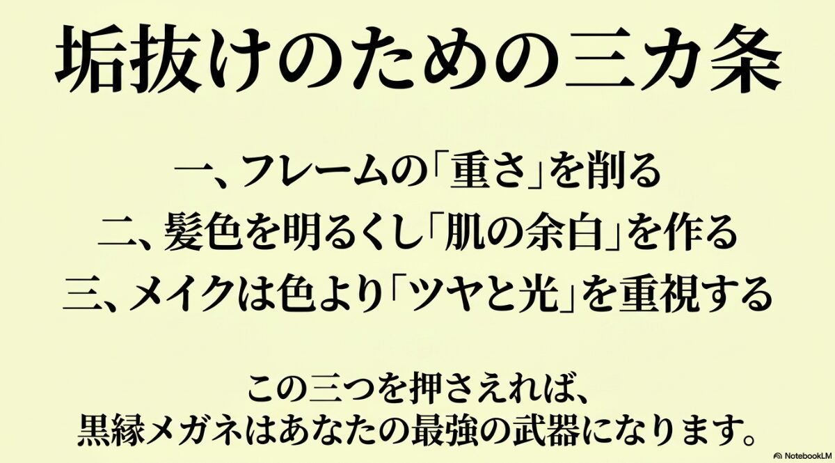 イエベ 春 黒縁 メガネ　イエベ春の黒縁メガネの似合わせ方まとめ