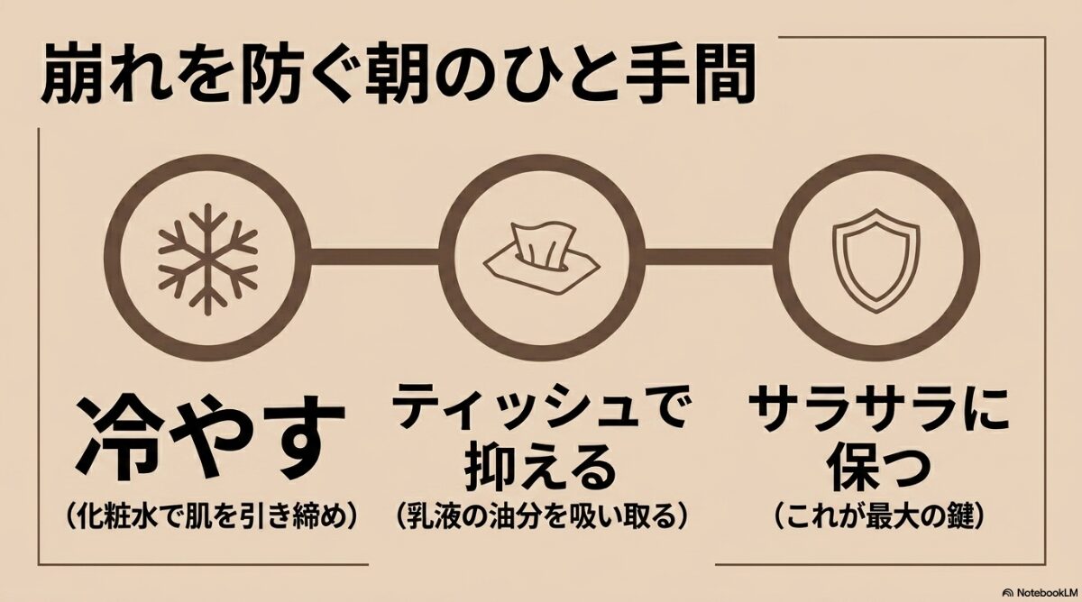 メガネ　メイク　スキンケアでの土台作り
