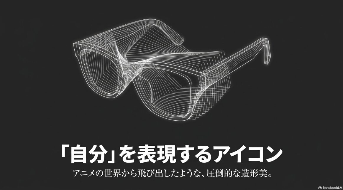 「自分」を表現するアイコン。アニメの世界から飛び出したような、圧倒的な造形美。